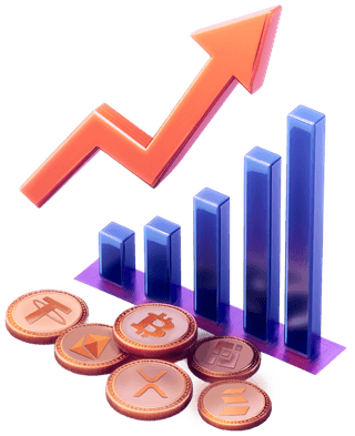 Interface de la plateforme de trading crypto Reine Fondange, aperçu du produit
